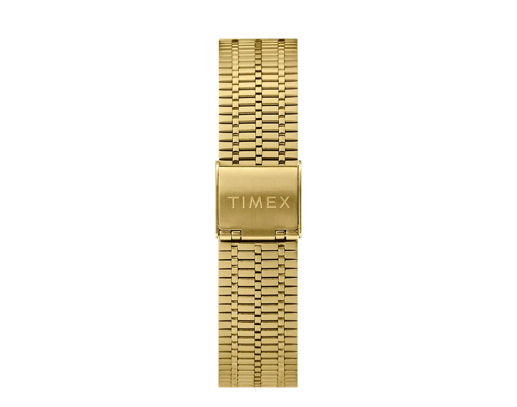 Timex Q Reissue 38mm Men Watch Gold-Tone/Blue/Black